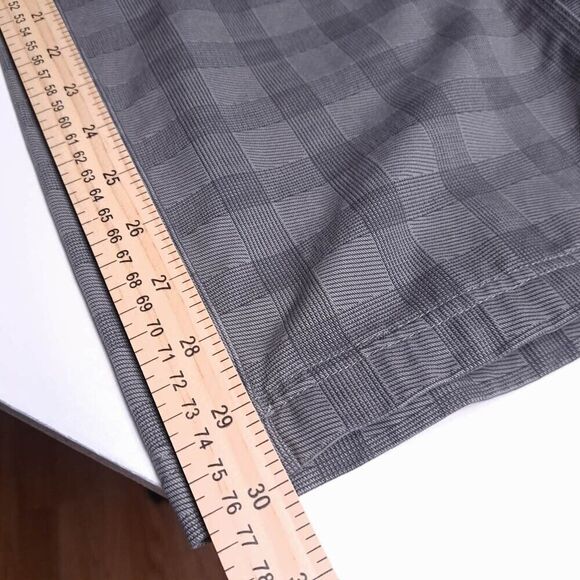 Columbia XCO Women's 12 Columbia Authentic Fit Gray Plaid Slacks Pants - Picture 9 of 10